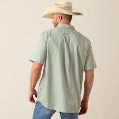 Ariat Men's Laurel Green Wrinkle Free Worthington Classic Fit Shirt