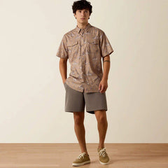 Ariat Printed Cartouche VentTEK Western Fitted Snap Shirt