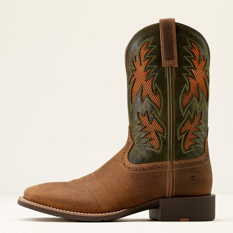 Ariat Men's Sport Cool VentTEK Wide Square Toe Cowboy Boot