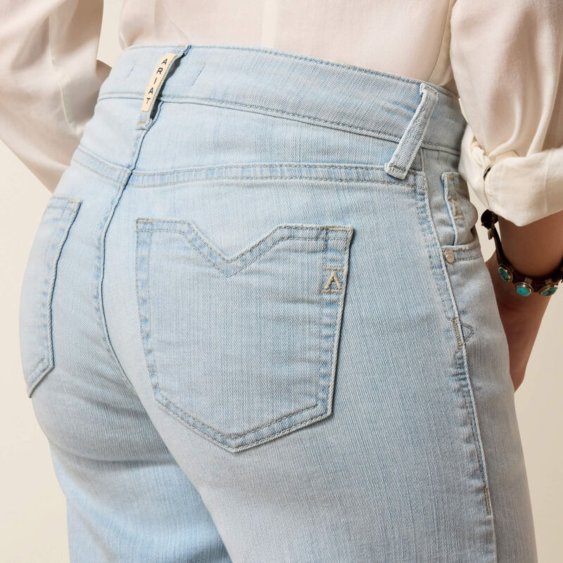 Ariat Women's Perfect Rise Clare Wide Leg Crop Jeans
