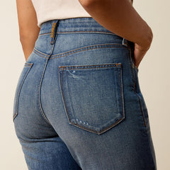 Ariat Women's Ultra High Rise Relaxed Tomboy Straight Leg Jeans