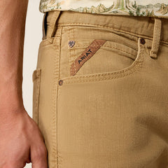 Ariat Men's Dark Khaki M5 Oliver Straight Leg Jeans