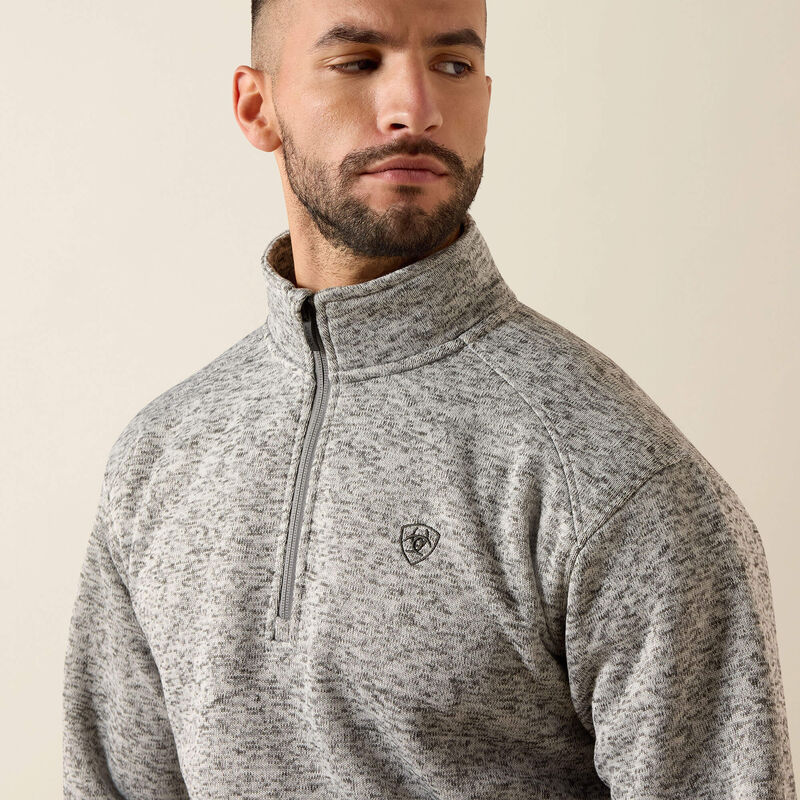 Ariat Men's Caldwell 1/4 Zip Sweater | Nulla Heather