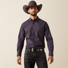 Ariat Men's Parry Classic Fit Shirt | Purplavy Paisley Print