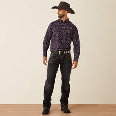 Ariat Men's Parry Classic Fit Shirt | Purplavy Paisley Print