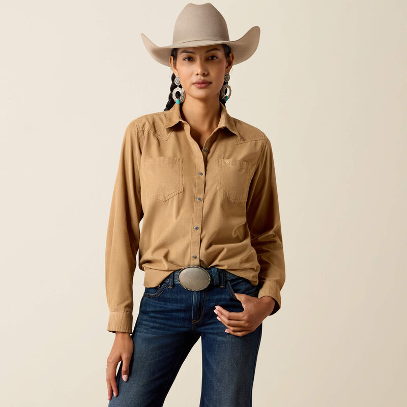 Ariat Women's Billie Jean Shirt | Tiger Eye