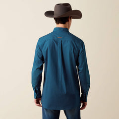 Ariat Men's Claude Fitted Shirt | Sailor Blue