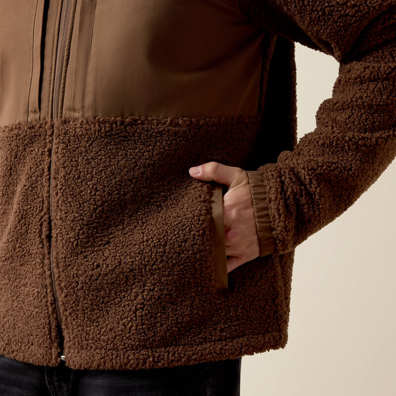 Ariat Men's Odessa Sherpa Jacket | Rain Drum