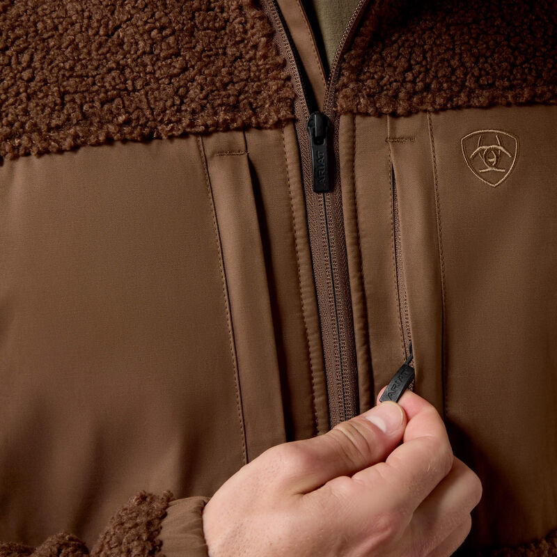 Ariat Men's Odessa Sherpa Jacket | Rain Drum