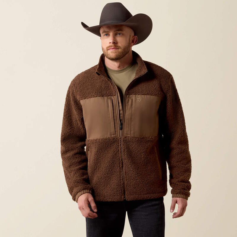 Ariat Men's Odessa Sherpa Jacket | Rain Drum