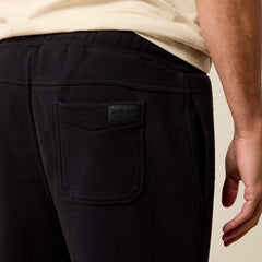 Ariat Men's ToughStock Washed Heavyweight Fleece Joggers | Black