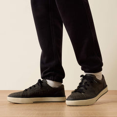 Ariat Men's ToughStock Washed Heavyweight Fleece Joggers | Black