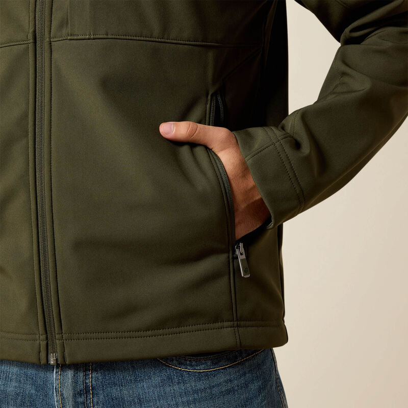 Ariat Men's Vernon Softshell Jacket | Forest Night