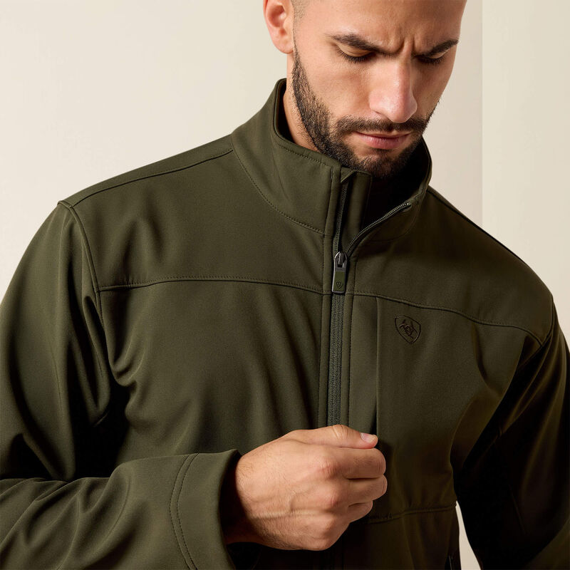 Ariat Men's Vernon Softshell Jacket | Forest Night
