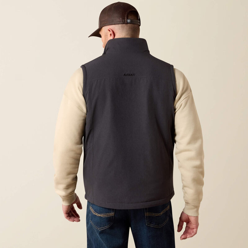 Ariat Men's Pioneer Stretchshell Vest | Charcoal Heather