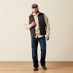 Ariat Men's Pioneer Stretchshell Vest | Charcoal Heather