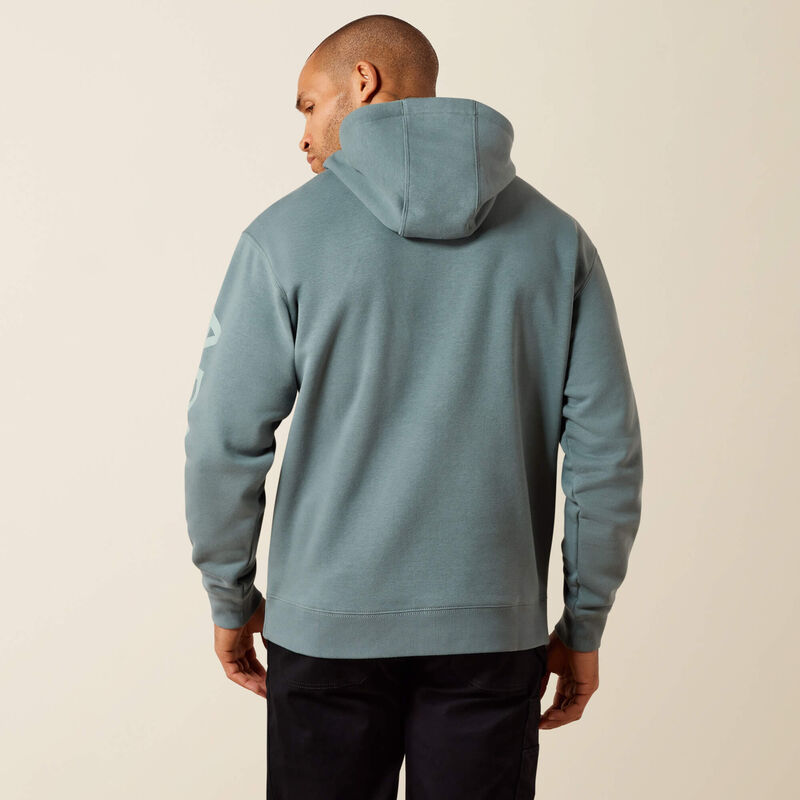 Ariat Men's Rebar Lightweight Logo Hoodie