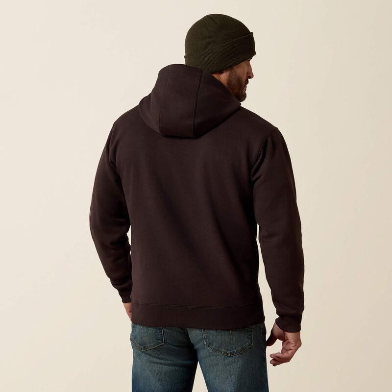 Ariat Men's Rebar Lightweight Logo Hoodie | Canteen