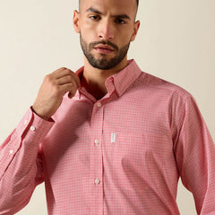 Ariat Men's Everything Classic Fit Shirt | Scarlet