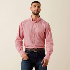 Ariat Men's Everything Classic Fit Shirt | Scarlet
