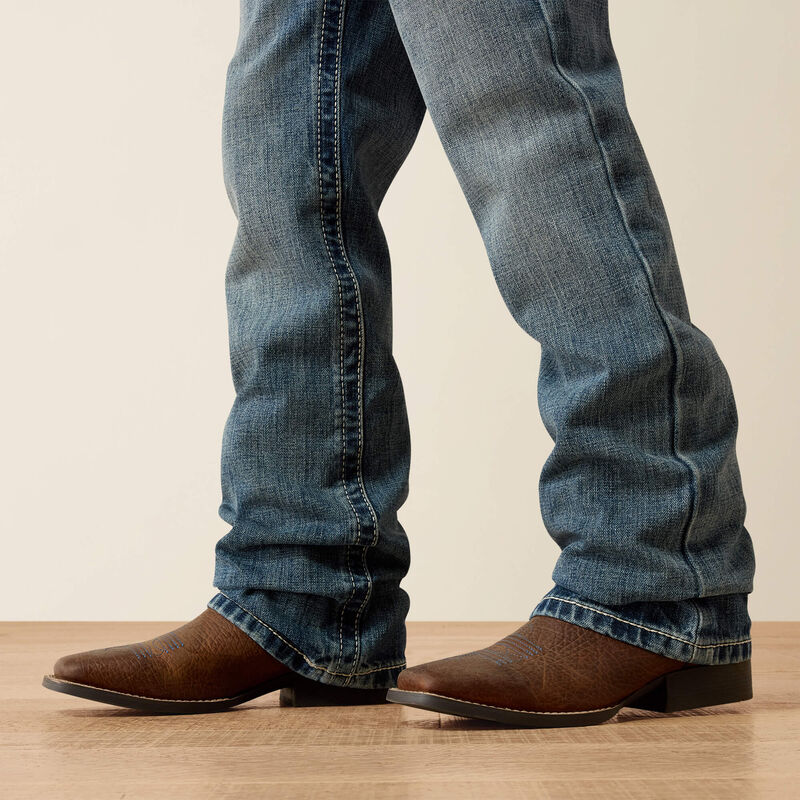 Ariat Boys' B4 Relaxed Jonathan Boot Cut Jean