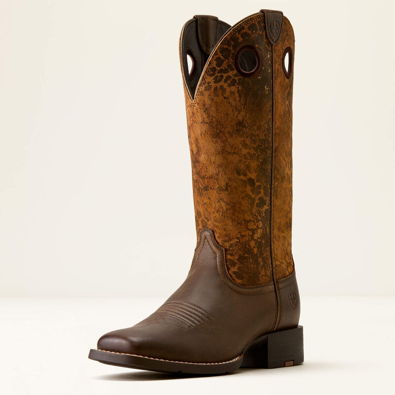Ariat Women's Round Up Ryder Wide Square Toe Western Boot