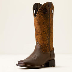 Ariat Women's Round Up Ryder Wide Square Toe Western Boot