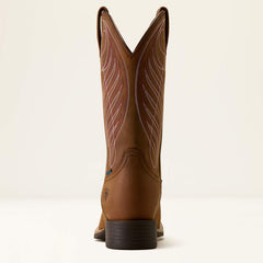 Ariat Women's Round Up Waterproof Wide Square Toe Western Boot