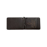 Ariat Men's Bifold Money Clip Western Wallet