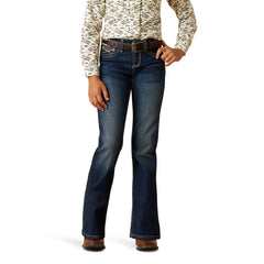 Ariat Girl's Alina Boot Cut Denim Jean