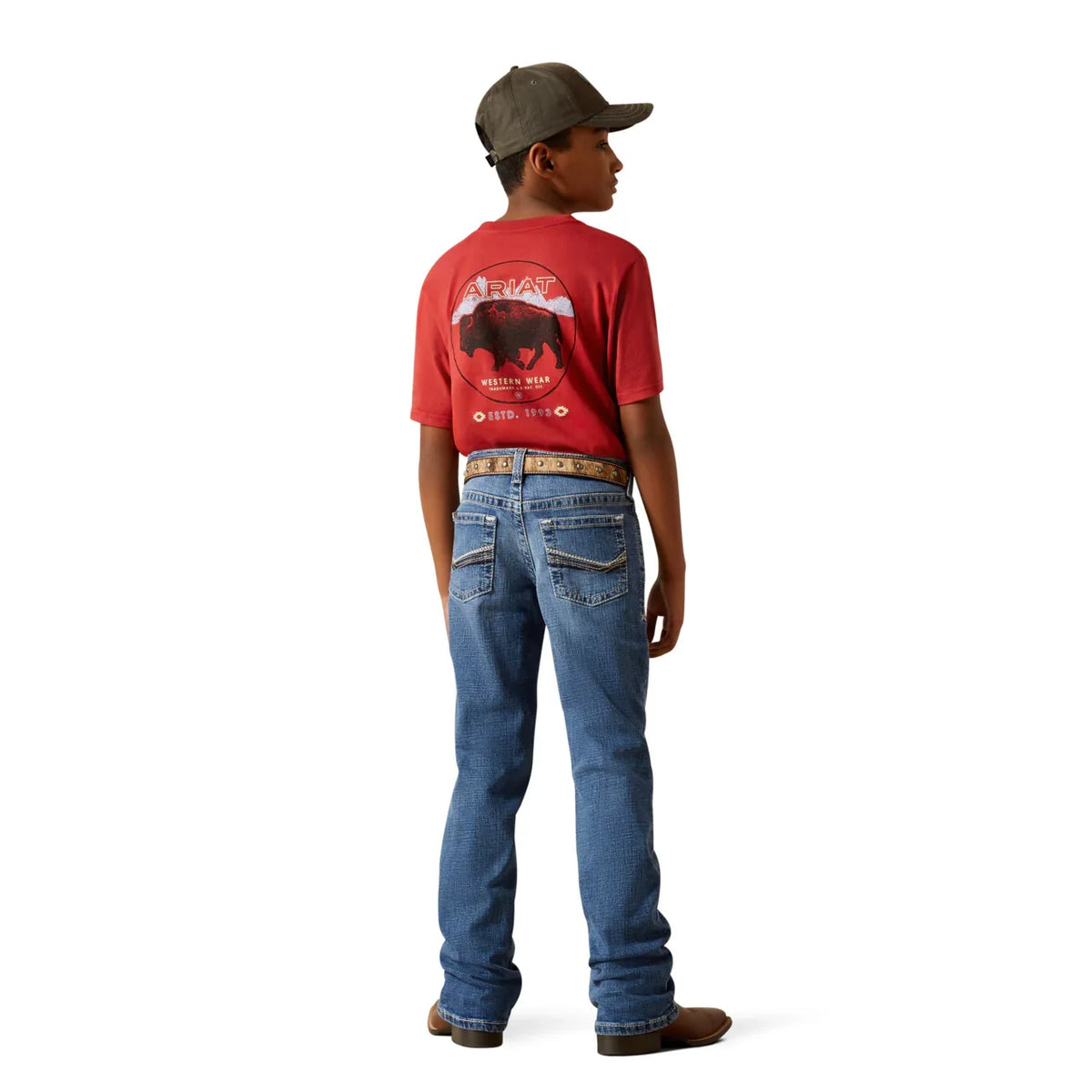 Ariat Boy's B4 Marshall Bootcut Cory Denim Jeans