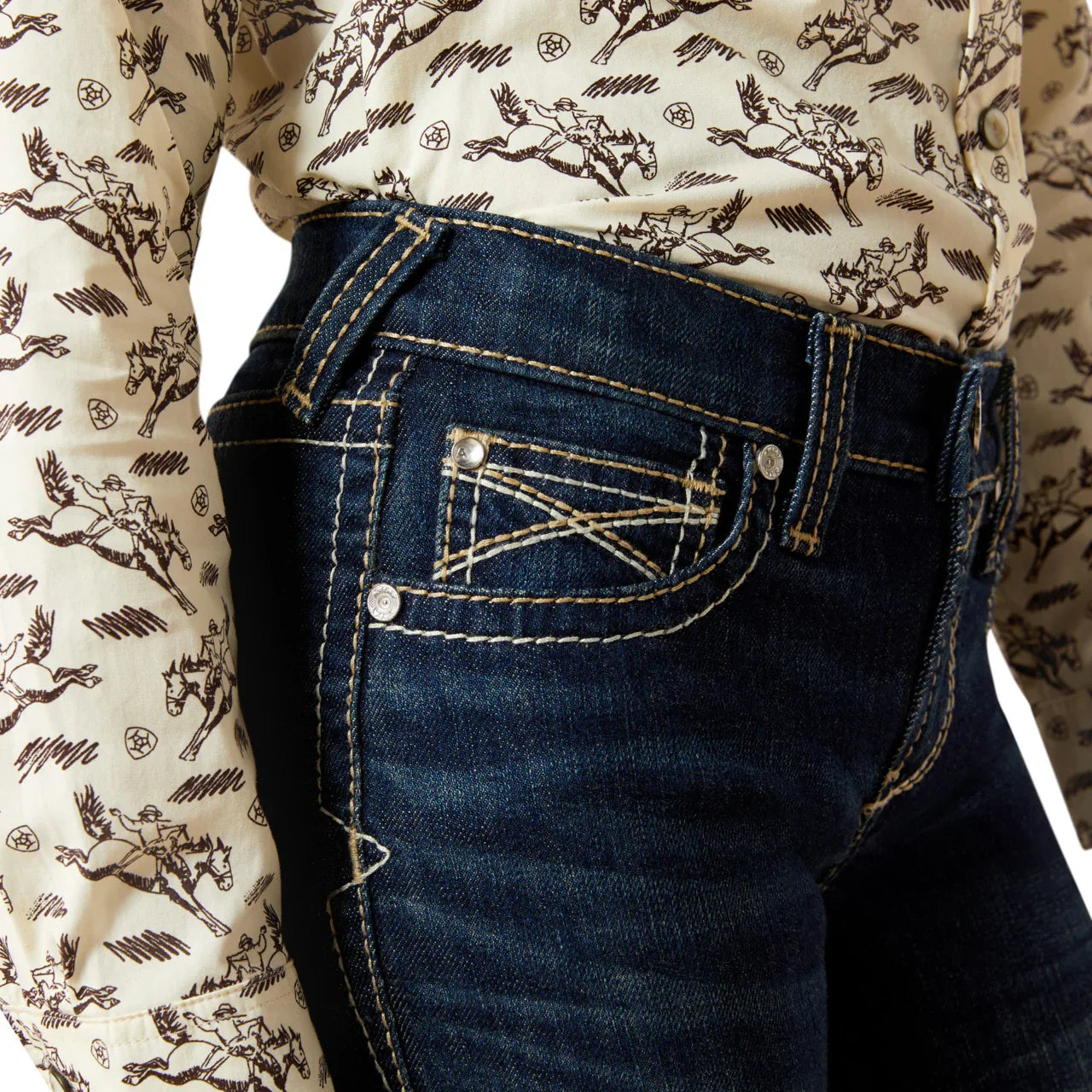 Ariat Girl's Alina Boot Cut Denim Jean