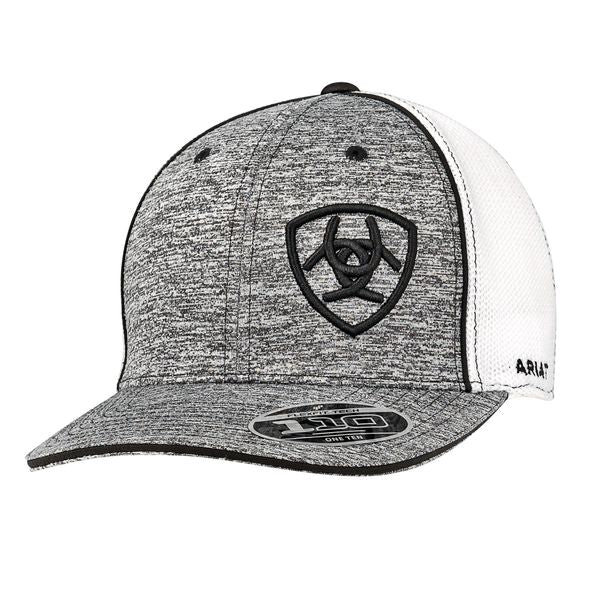Ariat Flexfit 110 Technology Grey & Black Heather Hat