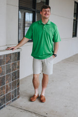 Ariat Men's TEK Polo- Fern Green