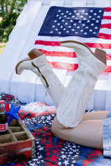 Ariat Casanova White Western Boot