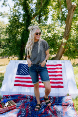 Ariat Star Studded Grey Tee