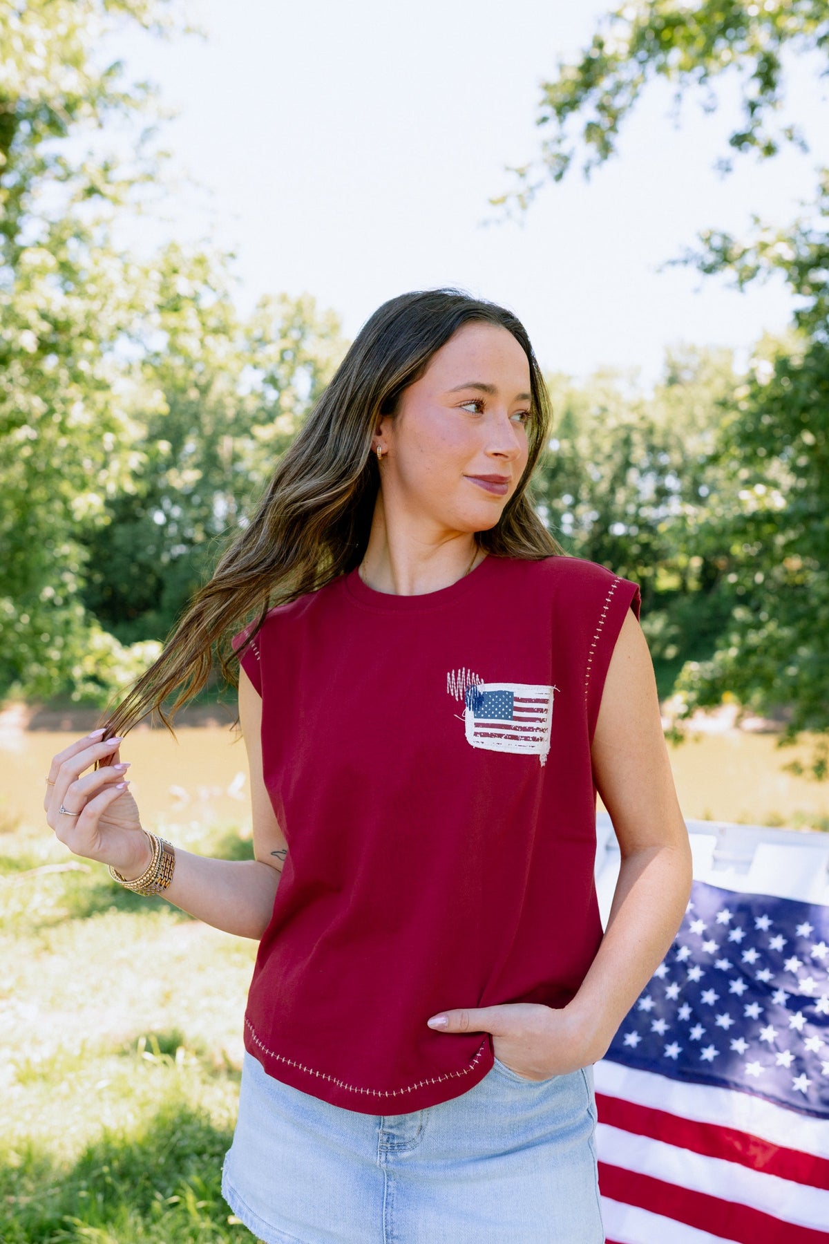 Ariat Americana Red Tee
