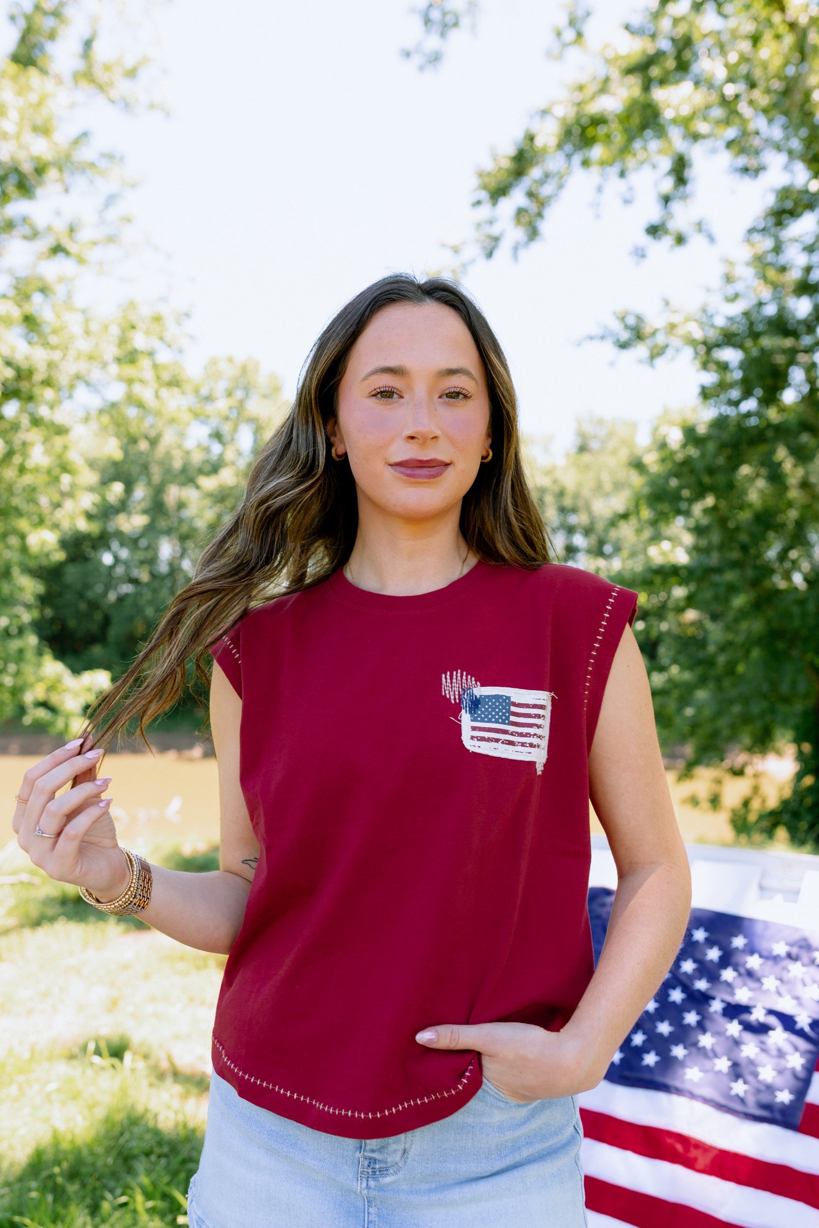 Ariat Americana Red Tee