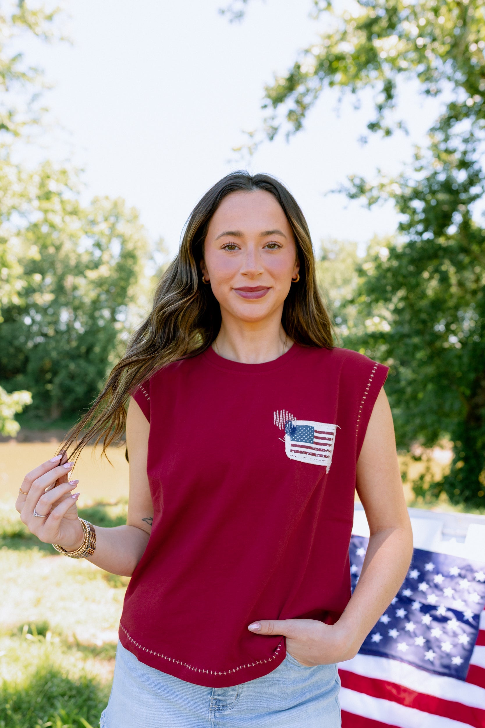 Ariat Americana Red Tee