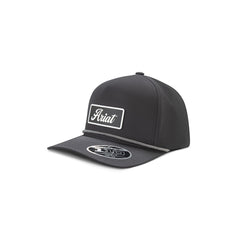 Ariat Men's Black Rubber Patch Snapback Hat