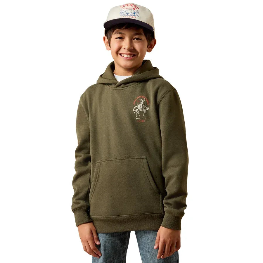 Ariat Youth International Rodeo Hoodie | Grape Leaf