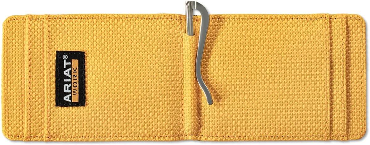Ariat Men's Work Bifold Money Clip Wallet