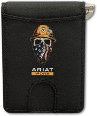 Ariat Men's Work Bifold Money Clip Wallet