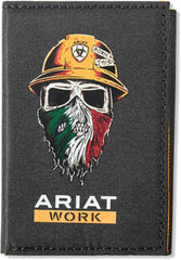 Ariat Men's Black Trifold Work Wallet
