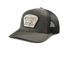Ariat Work Hogs Charcoal Snap Back Hat