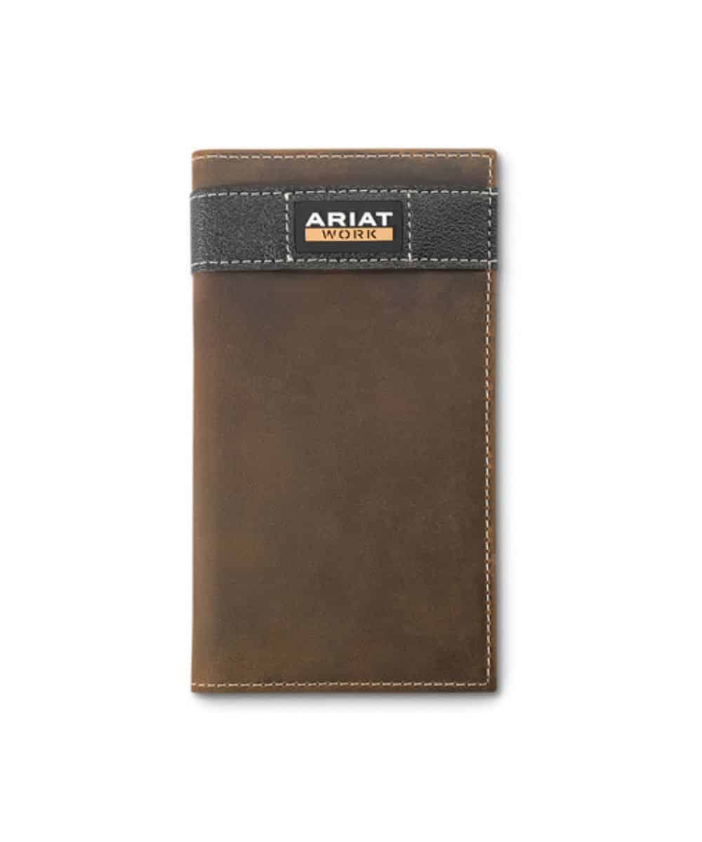 Ariat Men's Work Checkbook Rodeo Wallet