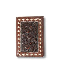 Ariat Floral Buckle Lace Trifold Wallet