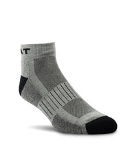 Ariat Men's TEK Series High Performance Grey Crew Socks