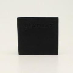 Ariat Men's Embossed Bifold Black Wallet