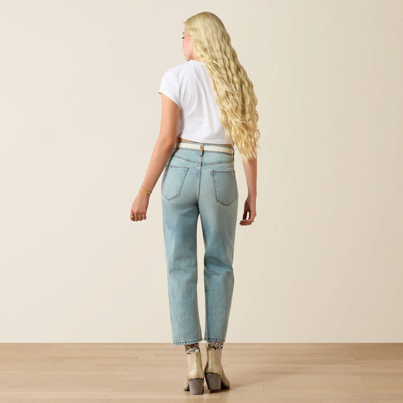 Ariat Women's Ultra High Rise Tomboy Relaxed Straight Leg Jean
